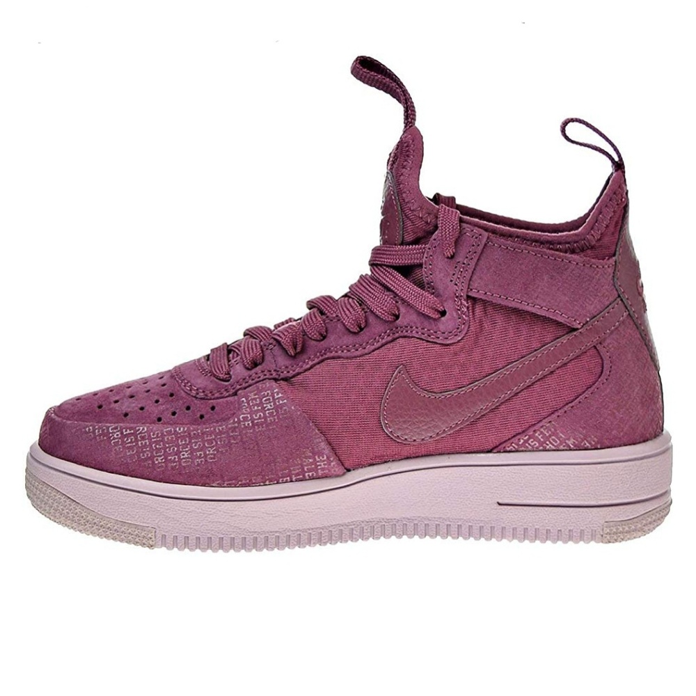 NEW Nike Air Force 1 Ultraforce mid -Vintage Wine - Picture 4 of 5